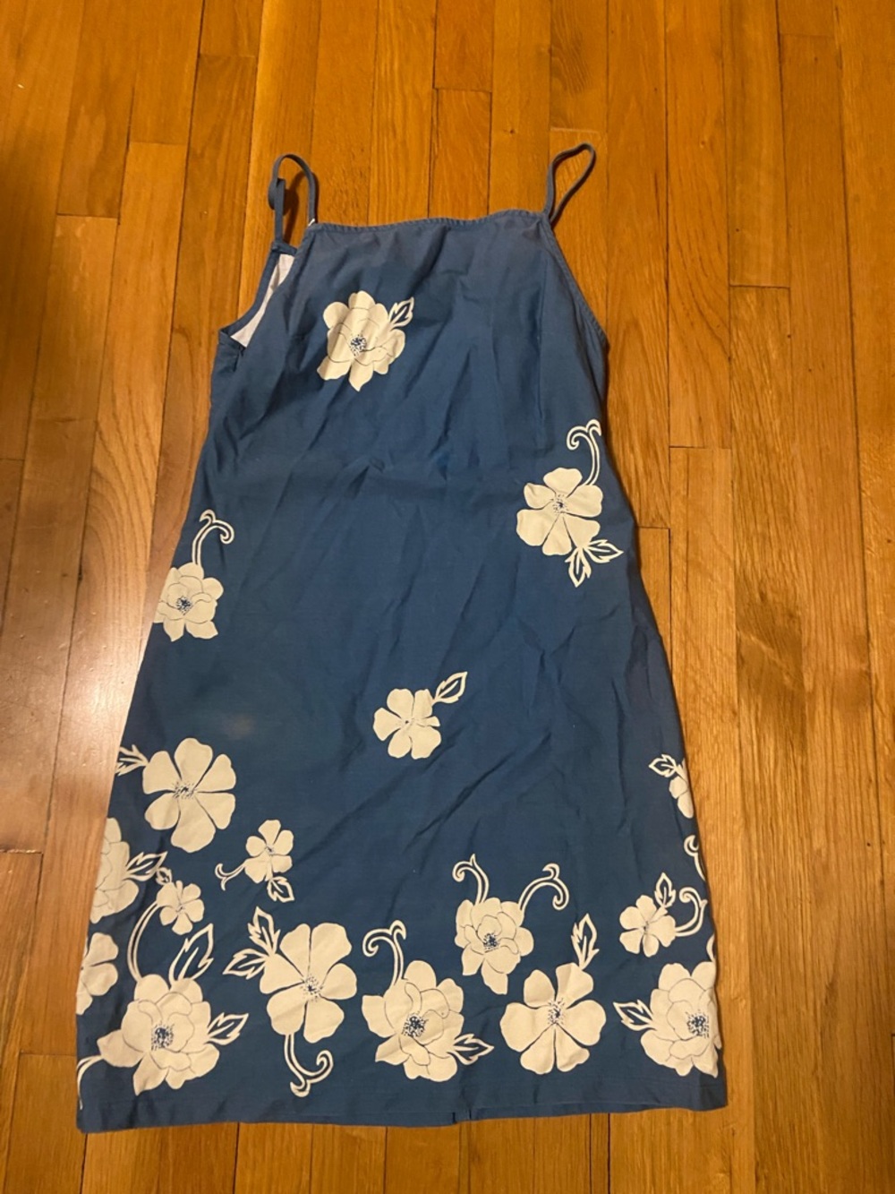 Esprit Blue Dress with White Accent